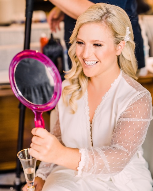 bridal hair in Vail, CO