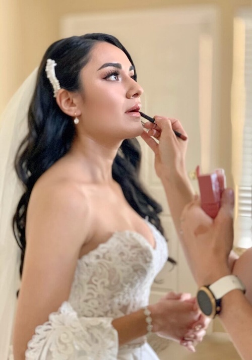 wedding hair stylist in Denver